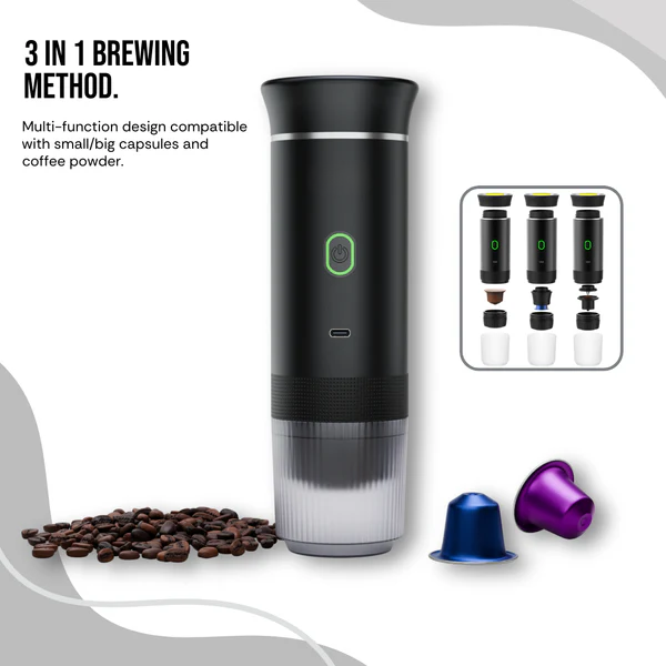 Wireless Portable Espresso Coffee Machine